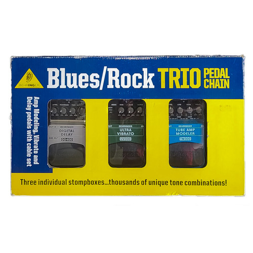 BEHRINGER BLUES ROCK TRIO PEDAL PACK