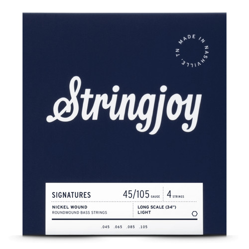 STRINGJOY LIGHT GAUGE (45-105) 4 STRING BASS