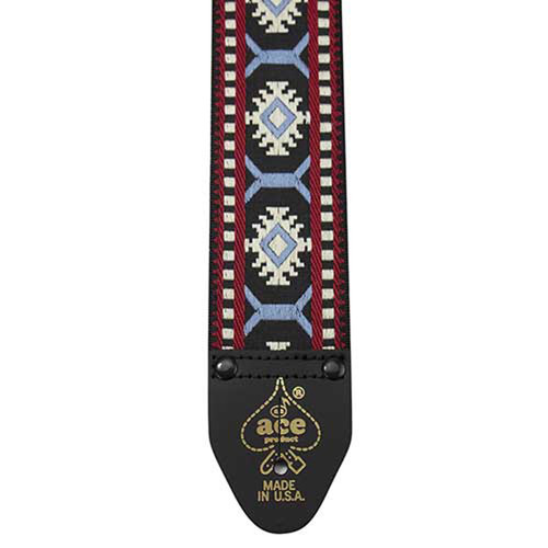 ACE VINTAGE SNOWFLAKE GUITAR STRAP