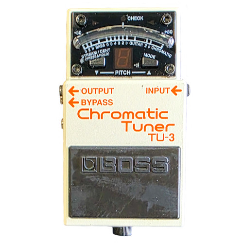 BOSS TU-3  CHROMATIC TUNER