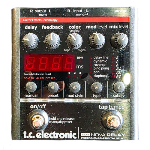 TC ELECTRONIC ND-1 NOVA DELAY