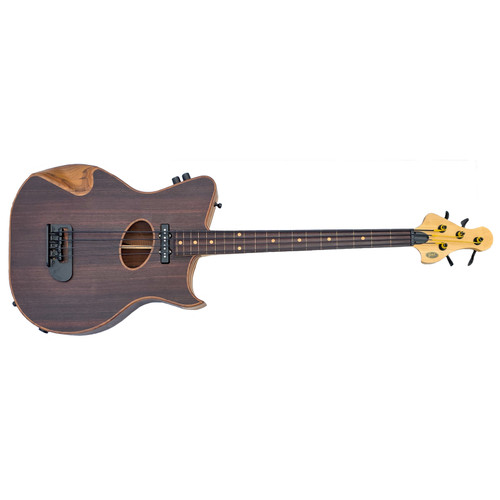 GILLETT SLIMLINE CONTOUR 4 STRING BASS - ACOUSTIC/ELECTRIC - FRETLESS