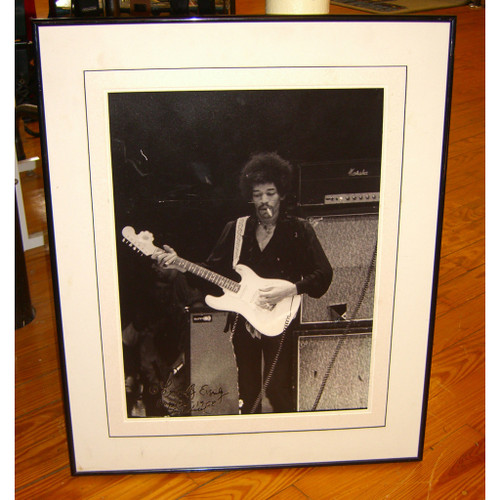 SIGNED JIMI HENDRIX PRINT