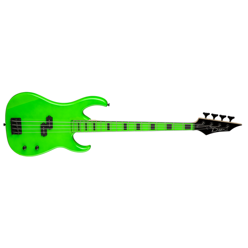 NEW DEAN CUSTOM ZONE BASS - NUCLEAR GREEN