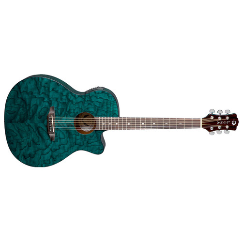 NEW LUNA GYPSY QUILT ASH A/E - TRANS TEAL