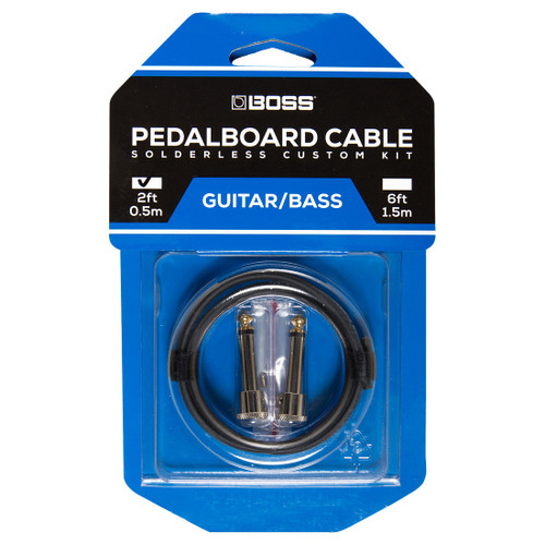 NEW BOSS BCK-2 SOLDERLESS PEDALBOARD CABLE KIT