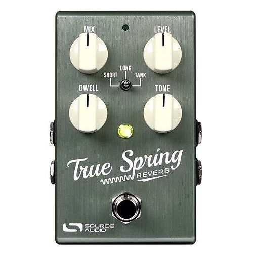 Source Audio True Spring Reverb/Tremolo *BUNDLE* W/ TAP TEMPO SWITCH