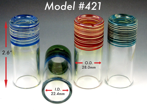 SILICA SOUND SLIDES - 421 LARGE - COLOR - MEDIUM WALL, TALL, 28mm