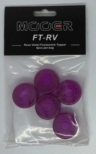 NEW MOOER CANDY FOOTSWITCH TOPPER - ROSE VIOLET