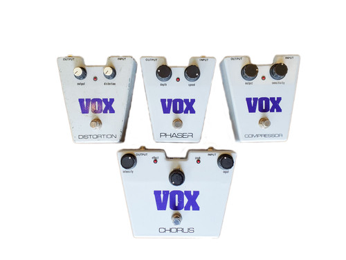 RARE VOX 80s 1900 SERIES PEDAL COLLECTION