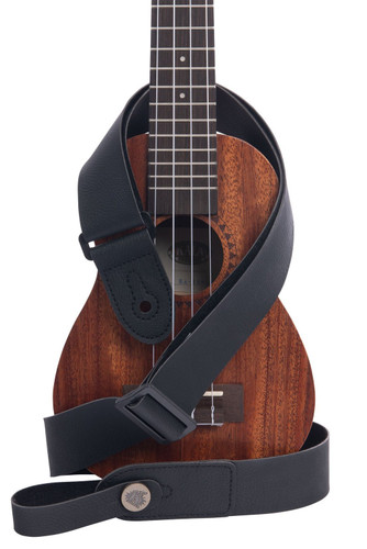 KALA ECOSTRAP BLACK VEGAN UKULELE STRAP