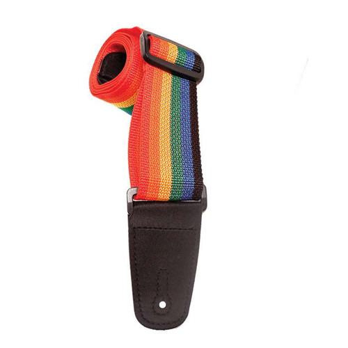HENRY HELLER STANDARS 2" POLY STRAP - RAINBOW