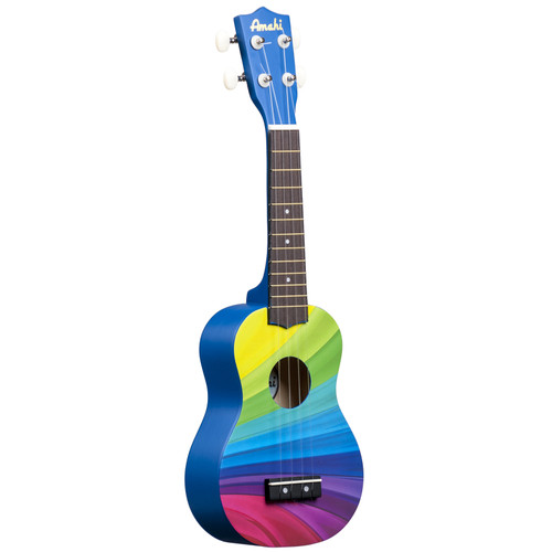 AMAHI RAINBOW WAVE SOPRANO UKULELE 