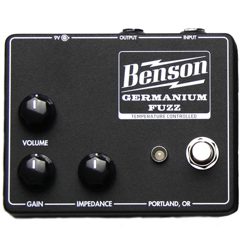 NEW BENSON GERMANIUM FUZZ - STUDIO BLACK