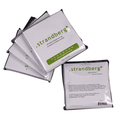 NEW STRANDBERG OPTIMIZED TENSION 8-STRING SET 5 PACK