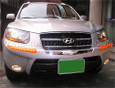 2007 Santa Fe LED Bumper Guard
