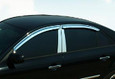 Sonata Chrome Window Visors