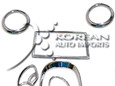 Santa Fe Interior Chrome Kit