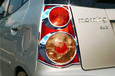 Picanto Chrome Taillight Covers Picanto Chrome Taillight Covers