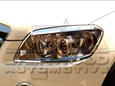 Captiva Chrome Headlight Trim