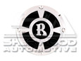 Rodius Chrome 'R" Fuel Door Cover Rodius Chrome 'R" Fuel Door Cover