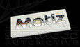 Matiz Chrome Letter Emblem Matiz Chrome Letter Emblem