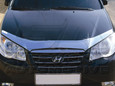 07+ Elantra Chrome Hood Guard