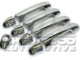Forte Chrome Door Handle Covers
