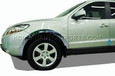 2010+ Santa Fe Chrome Fender Trim Set 2010+ Santa Fe Chrome Fender Trim Set
