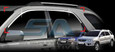 2005-2010 Sportage FULL Chrome Window Surround Set 10pc 2005-2010 Sportage FULL Chrome Window Surround Set 10pc