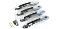 2011+ Sportage R SL Chrome / Carbon Door Handle Covers