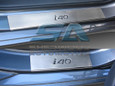 i40 Stainless Steel Door Sills Entry Guards 4pc i40 Stainless Steel Door Sills Entry Guards 4pc