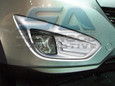 2010+ Tucson IX Premium Chrome Fog Light Cover Set 2pc