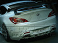 2013 + Genesis Coupe Cuper Rear Diffusor