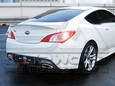 2013 + Genesis Coupe M&S Rear Diffusor