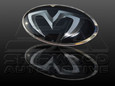 2001-2006 Santa Fe M&S BLACK/CARBON Grill Trunk Steering Emblem 2001-2006 Santa Fe M&S BLACK/CARBON Grill Trunk Steering Emblem