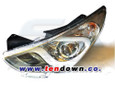 2011+ Sonata YF i45 Hybrid HID Clear Reflector Headlights Set 2p