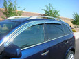 Saturn Vue/Opel Antara Chrome Window Visors Saturn Vue/Opel Antara Chrome Window Visors