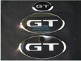2013+ Subaru Outback "GT" Carbon Emblem Set Grill Trunk Steering