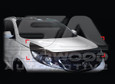 2011+ Sportage R Smoke Tinted Hood Bug Guard 3pc