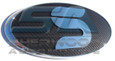 Borrego / Mohave "S" Carbon/Stainless Steel Emblem Badge Logo Se Borrego / Mohave "S" Carbon/Stainless Steel Emblem Badge Logo Se