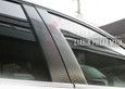 2001-2006 Santa Fe Carbon Mask Door Pillar Post B Set 4pc