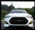 Veloster Turbo ADRO Front Bumper Valance Lip Attachment