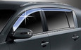 2011+ Sportage Chrome Window Rain Visors