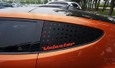 Veloster BLACK/RED Sport C-Pillar Window Plate Set 2pc Veloster BLACK/RED Sport C-Pillar Window Plate Set 2pc