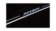 2011+ Accent/Solaris DMZ Motion/Moving LED Door Sills Set 2pc