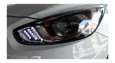 2011+ Accent/Solaris iONE 2-way LED Headlight DRL/Turn Signal 2pc