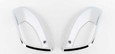 2012+ Rio 4dr Chrome Fog Light Covers Set 2pc
