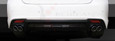 2013+ Chevy Cruze Sport Rear Bumper Diffusor w/ Faux Exhaust Tips