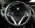 2014+ Tucson IX VIP Style Luxury BLACK Carbon Steering Wheel 2014+ Tucson IX VIP Style Luxury BLACK Carbon Steering Wheel